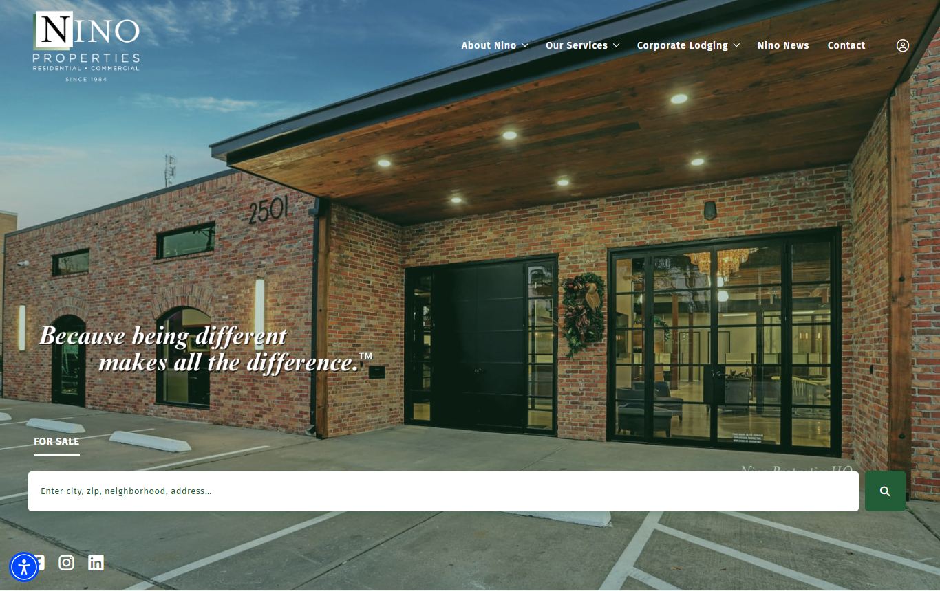 Gloria Nino's current site