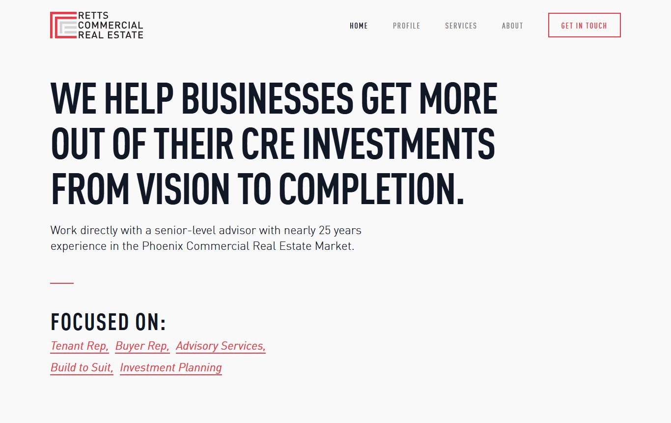 Aaron Retts's current site