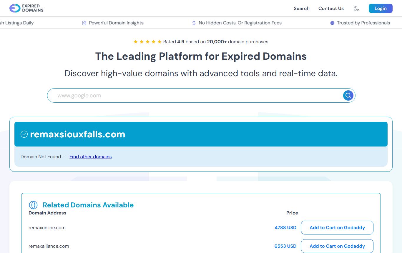 Frank Russo's current site
